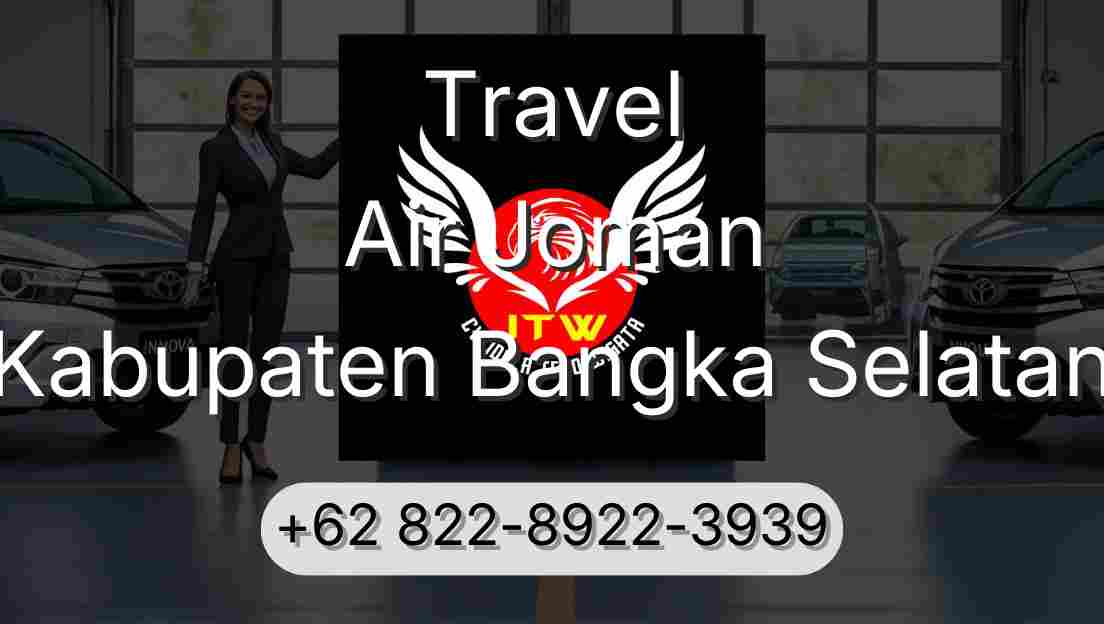 Travel Air Joman Kabupaten Bangka Selatan