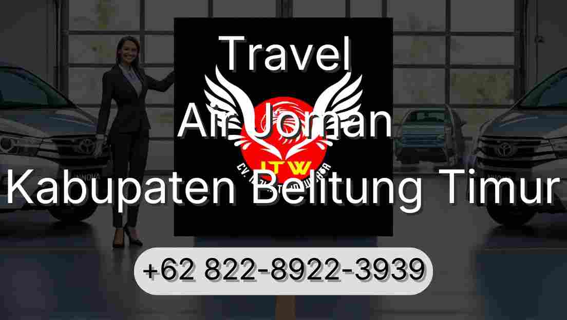 Travel Air Joman Kabupaten Belitung Timur