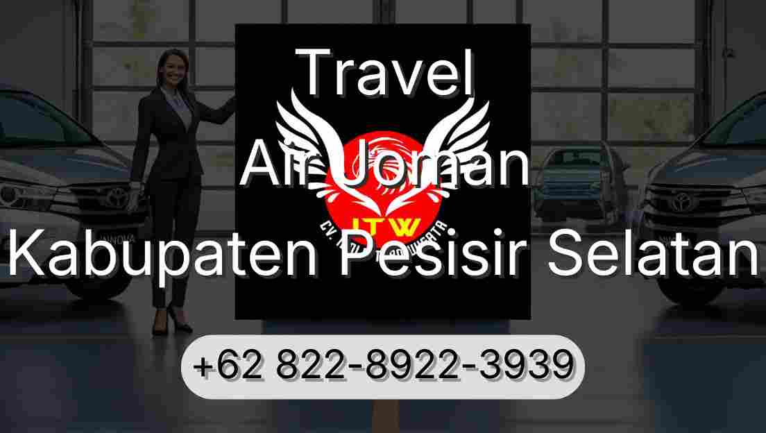 Travel Air Joman Kabupaten Pesisir Selatan