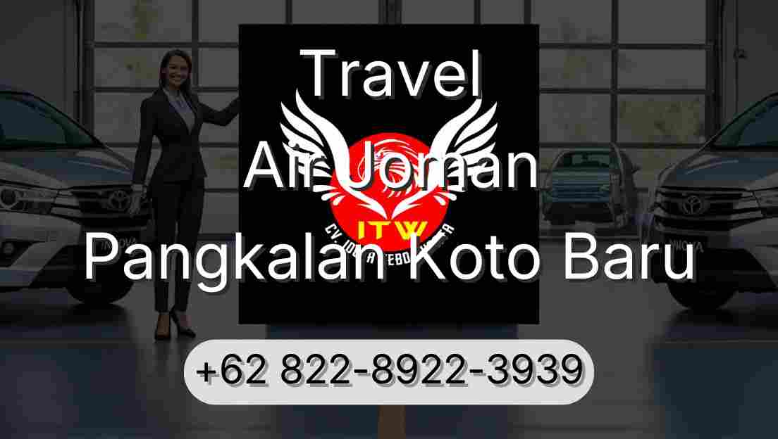 Travel Air Joman Pangkalan Koto Baru