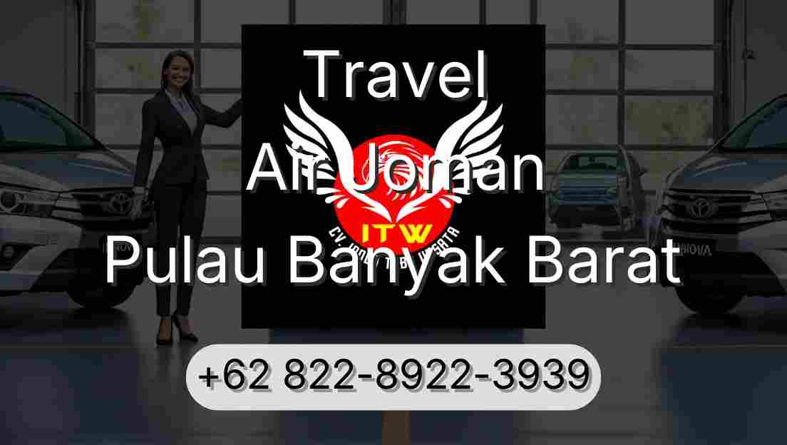 Travel Air Joman Pulau Banyak Barat