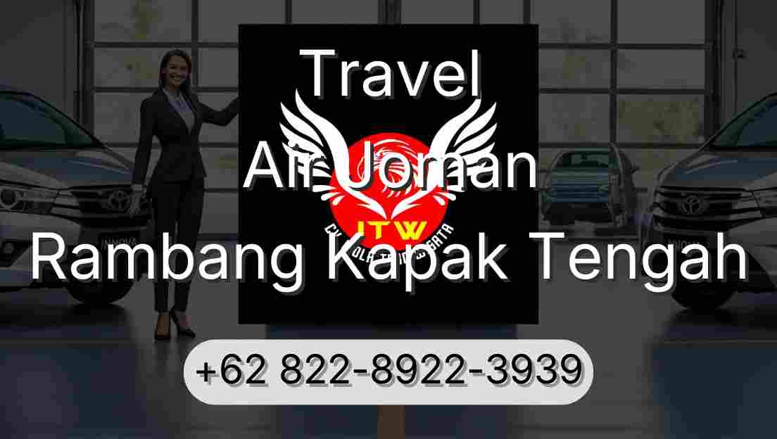 Travel Air Joman Rambang Kapak Tengah