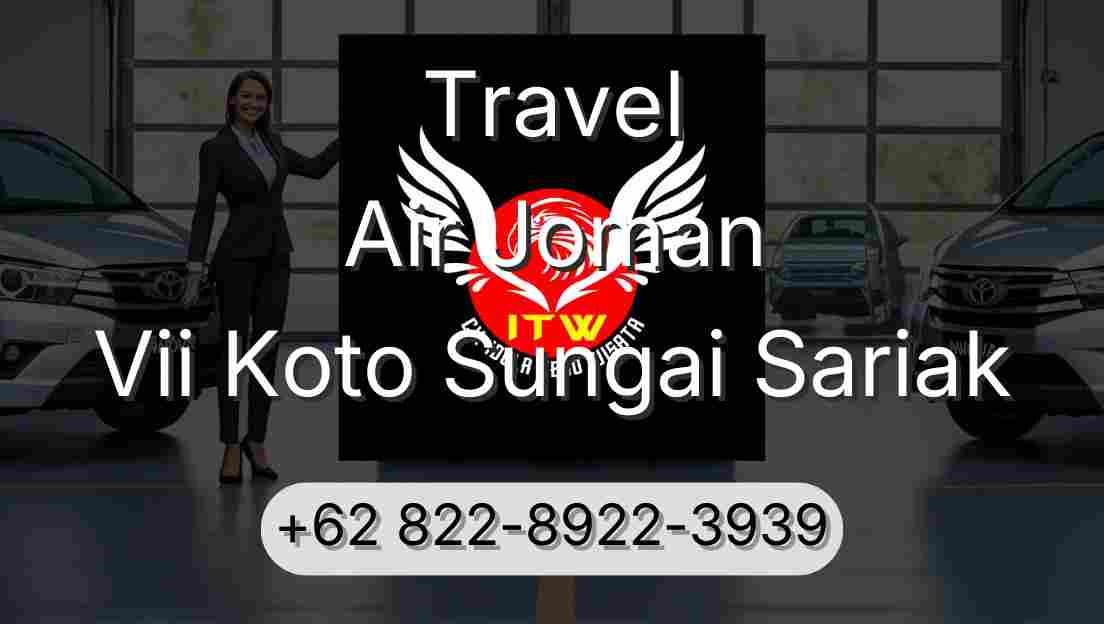 Travel Air Joman Vii Koto Sungai Sariak