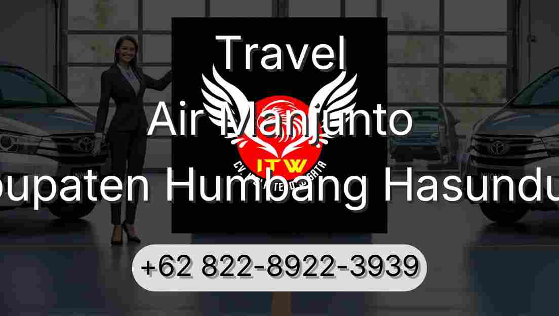 Travel Air Manjunto Kabupaten Humbang Hasundutan