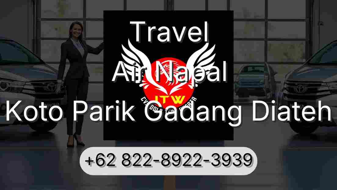 Travel Air Napal Koto Parik Gadang Diateh
