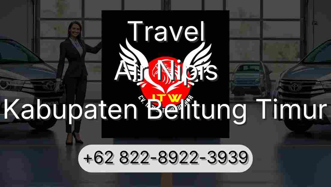 Travel Air Nipis Kabupaten Belitung Timur