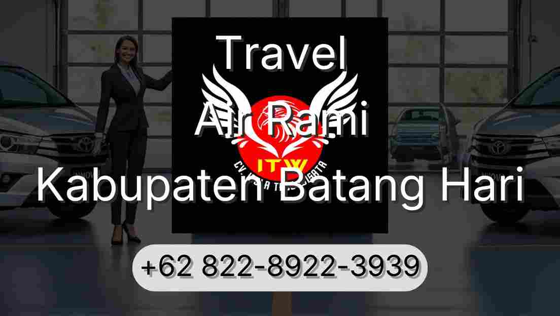 Travel Air Rami Kabupaten Batang Hari