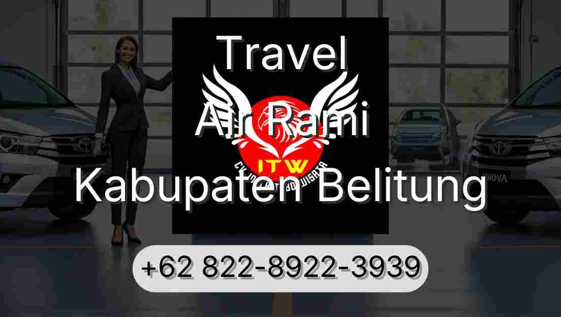 Travel Air Rami Kabupaten Belitung