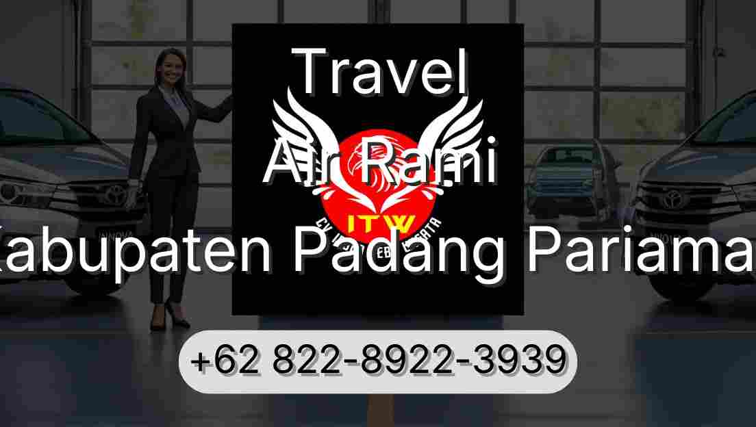 Travel Air Rami Kabupaten Padang Pariaman
