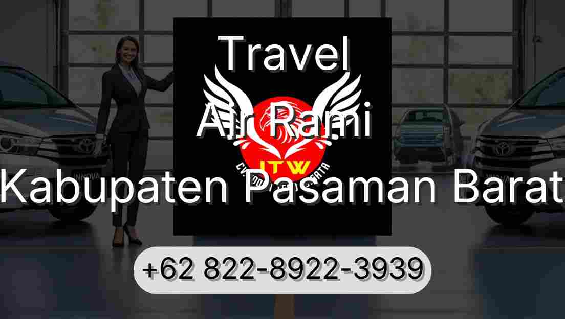 Travel Air Rami Kabupaten Pasaman Barat