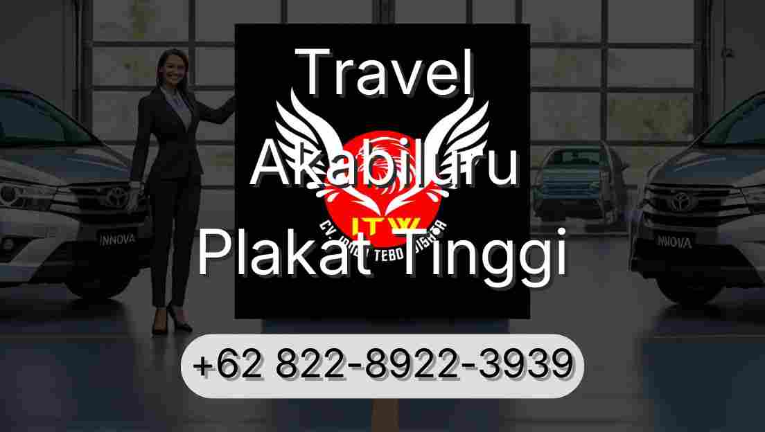 Travel Akabiluru Plakat Tinggi