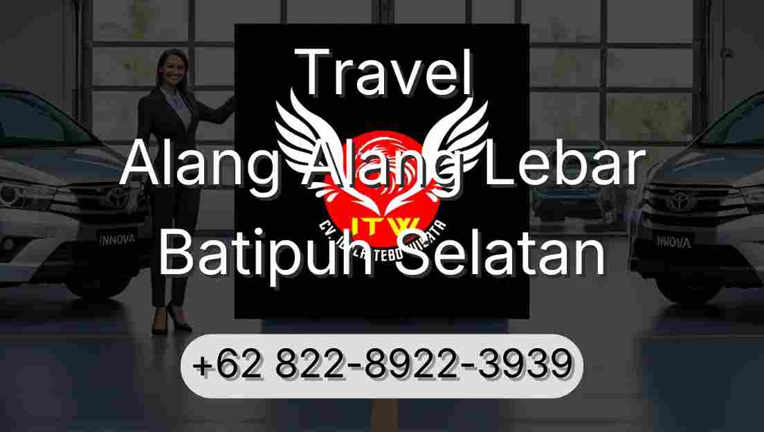 Travel Alang Alang Lebar Batipuh Selatan