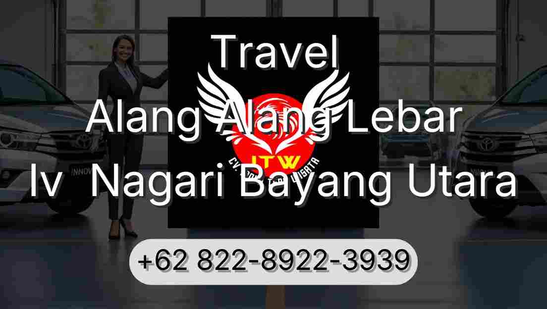 Travel Alang Alang Lebar Iv  Nagari Bayang Utara