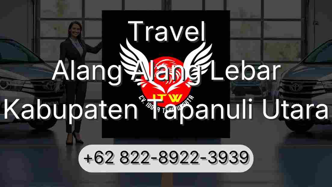 Travel Alang Alang Lebar Kabupaten Tapanuli Utara