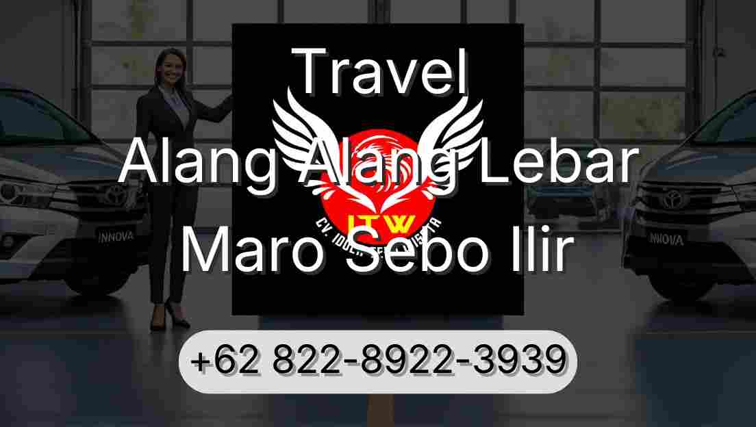 Travel Alang Alang Lebar Maro Sebo Ilir