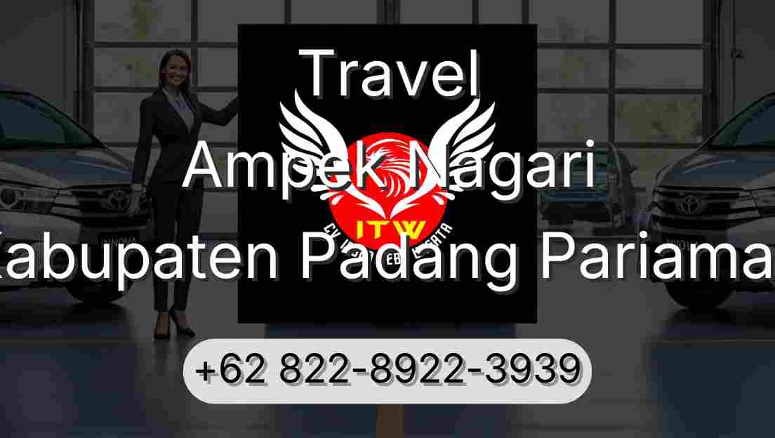 Travel Ampek Nagari Kabupaten Padang Pariaman