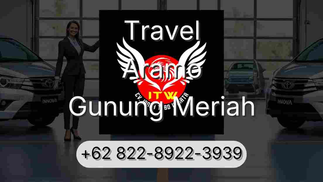 Travel Aramo Gunung Meriah
