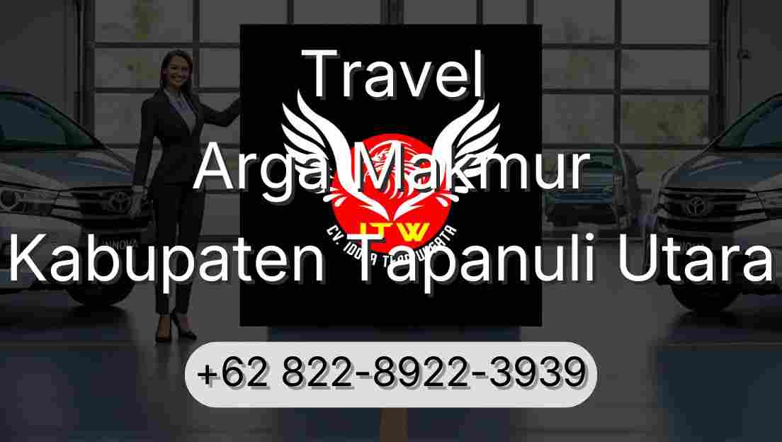 Travel Arga Makmur Kabupaten Tapanuli Utara