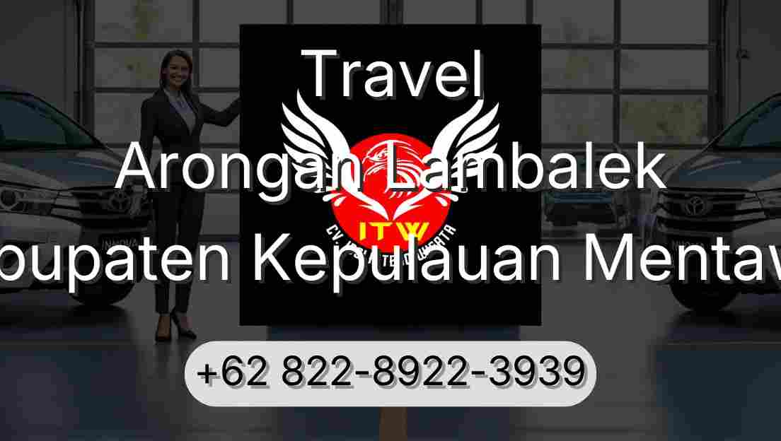 Travel Arongan Lambalek Kabupaten Kepulauan Mentawai
