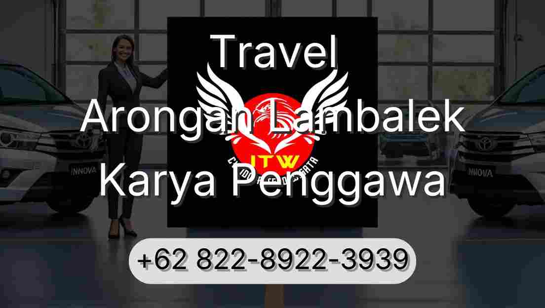 Travel Arongan Lambalek Karya Penggawa
