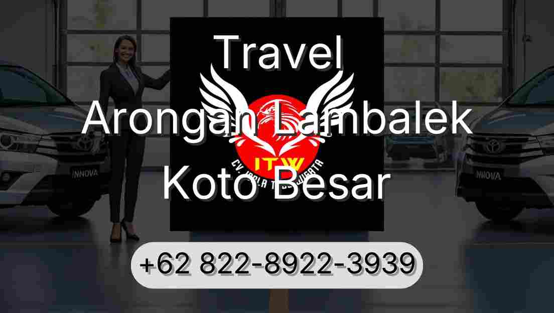 Travel Arongan Lambalek Koto Besar