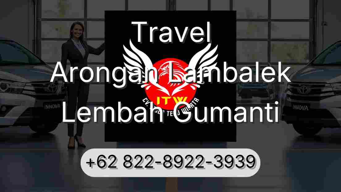 Travel Arongan Lambalek Lembah Gumanti