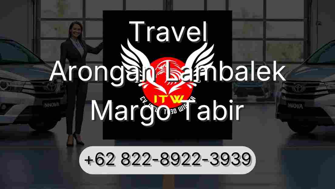Travel Arongan Lambalek Margo Tabir