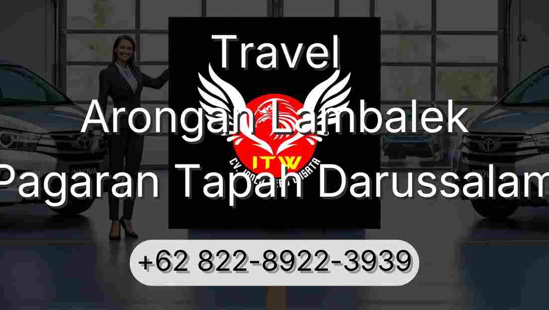 Travel Arongan Lambalek Pagaran Tapah Darussalam