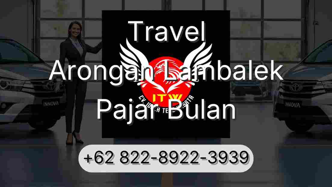 Travel Arongan Lambalek Pajar Bulan