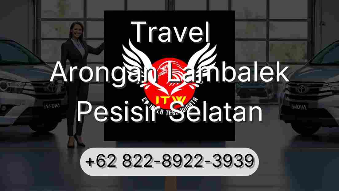 Travel Arongan Lambalek Pesisir Selatan