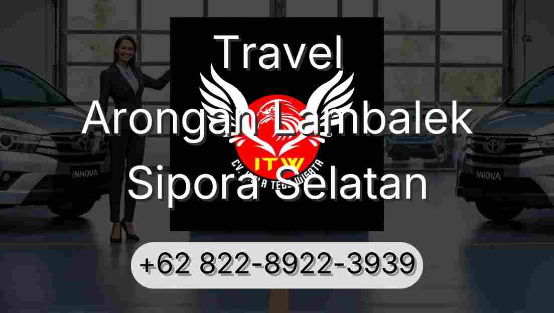 Travel Arongan Lambalek Sipora Selatan