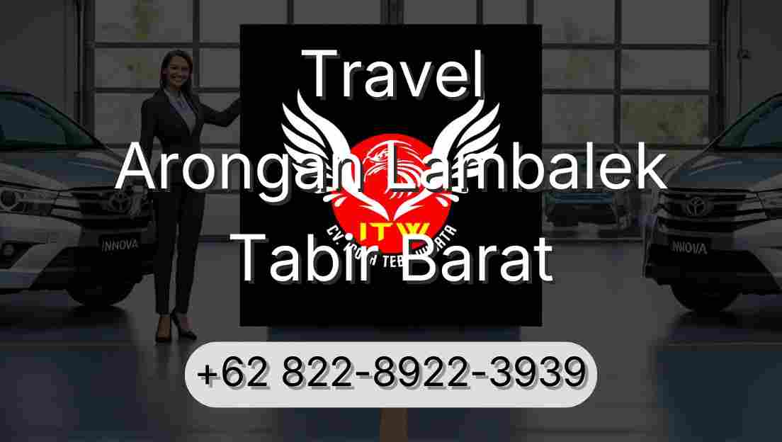 Travel Arongan Lambalek Tabir Barat
