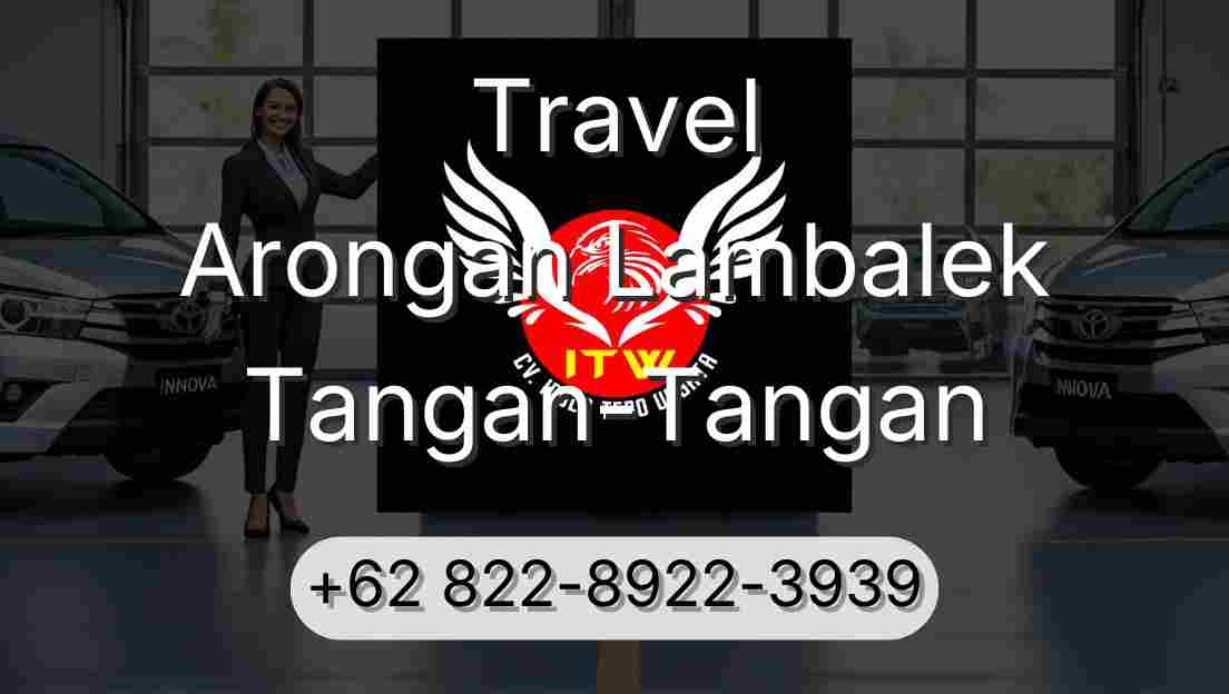 Travel Arongan Lambalek Tangan-Tangan