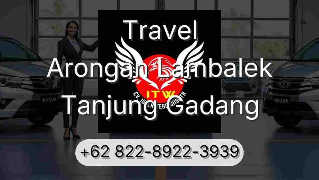 Travel Arongan Lambalek Tanjung Gadang