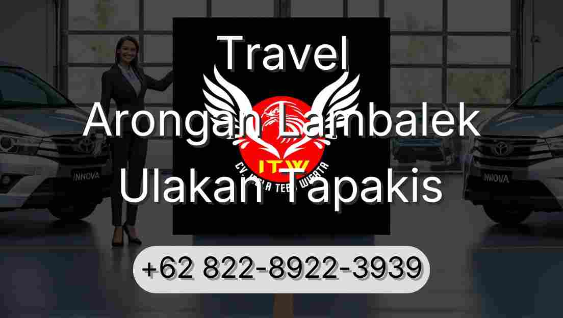 Travel Arongan Lambalek Ulakan Tapakis