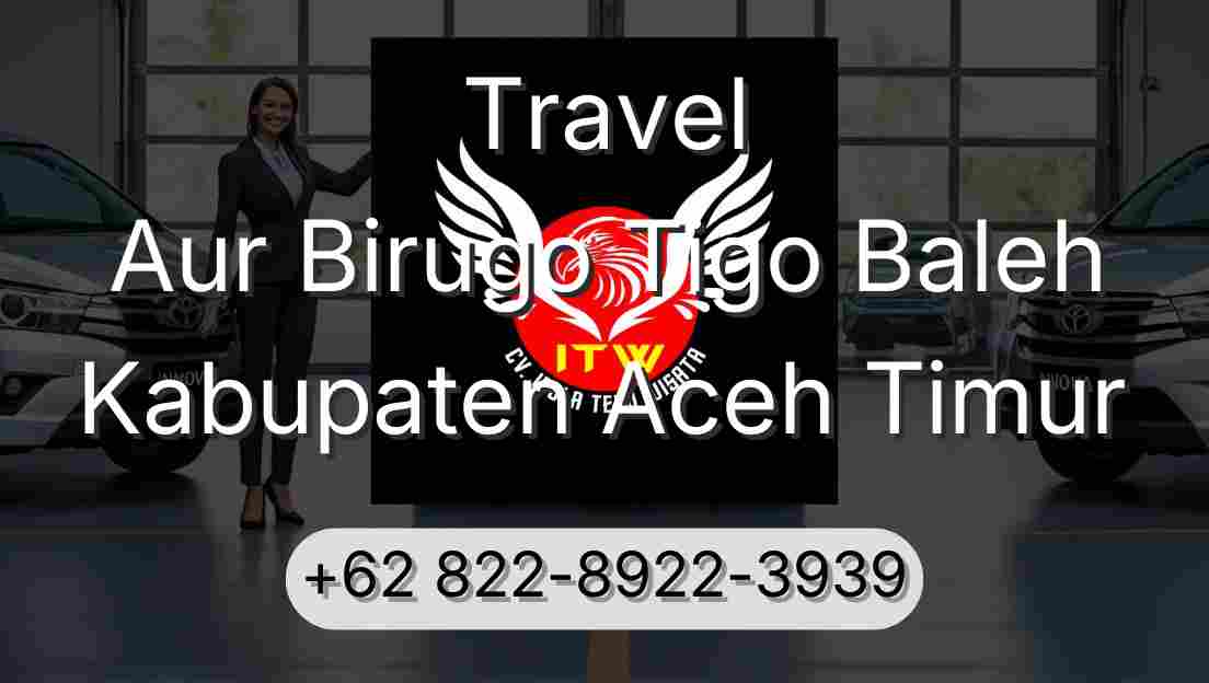 Travel Aur Birugo Tigo Baleh Kabupaten Aceh Timur