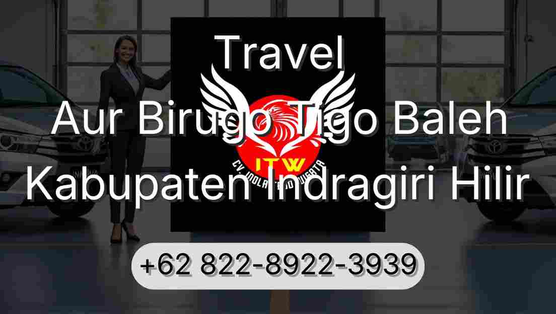 Travel Aur Birugo Tigo Baleh Kabupaten Indragiri Hilir
