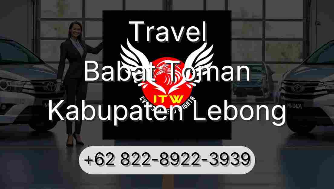 Travel Babat Toman Kabupaten Lebong
