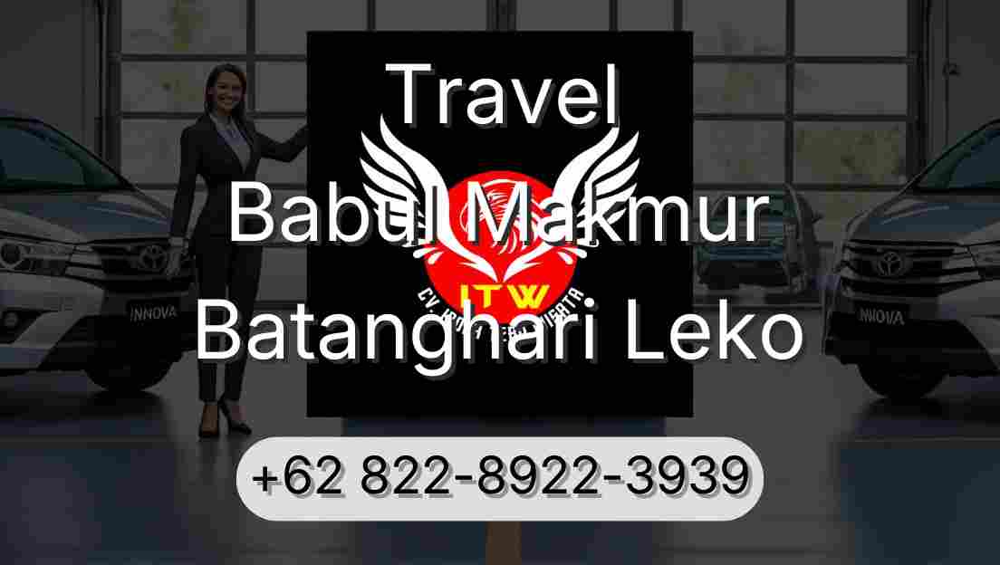 Travel Babul Makmur Batanghari Leko