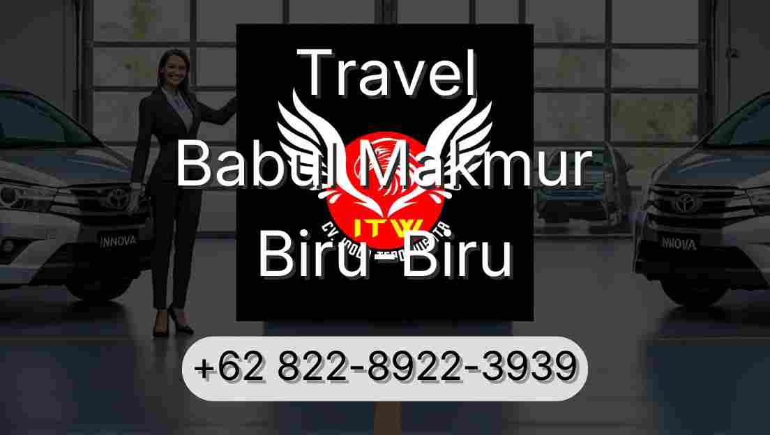 Travel Babul Makmur Biru-Biru