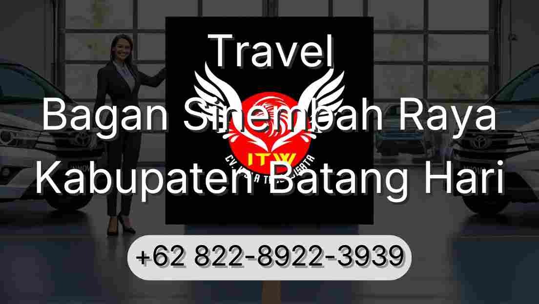 Travel Bagan Sinembah Raya Kabupaten Batang Hari