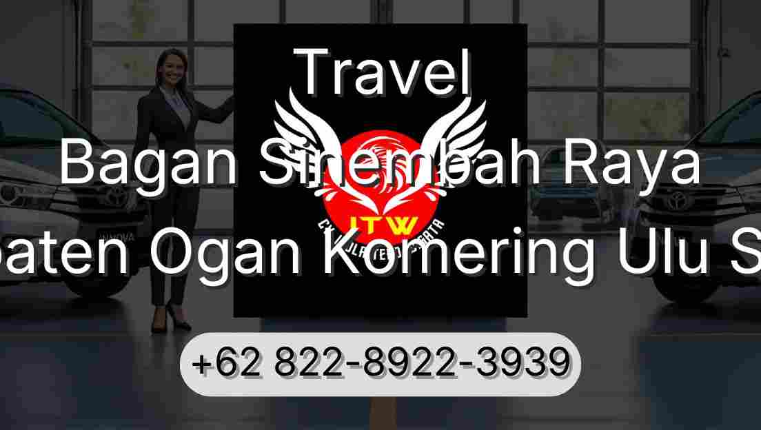 Travel Bagan Sinembah Raya Kabupaten Ogan Komering Ulu Selatan
