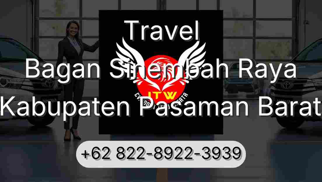 Travel Bagan Sinembah Raya Kabupaten Pasaman Barat