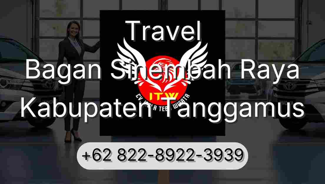 Travel Bagan Sinembah Raya Kabupaten Tanggamus