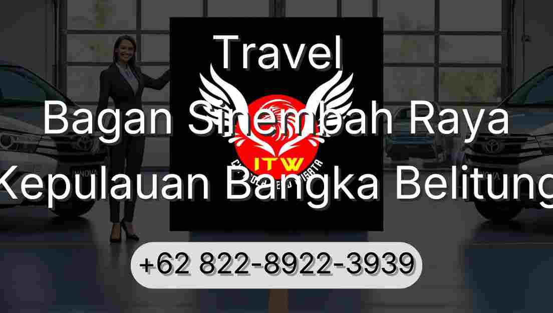 Travel Bagan Sinembah Raya Kepulauan Bangka Belitung