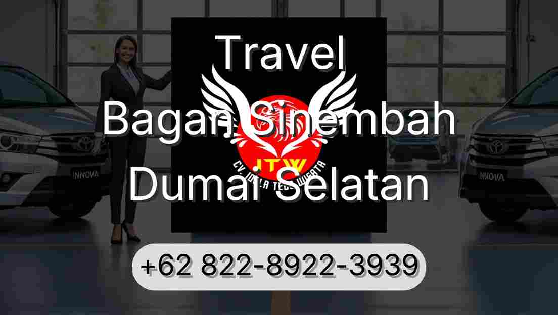 Travel Bagan Sinembah Dumai Selatan
