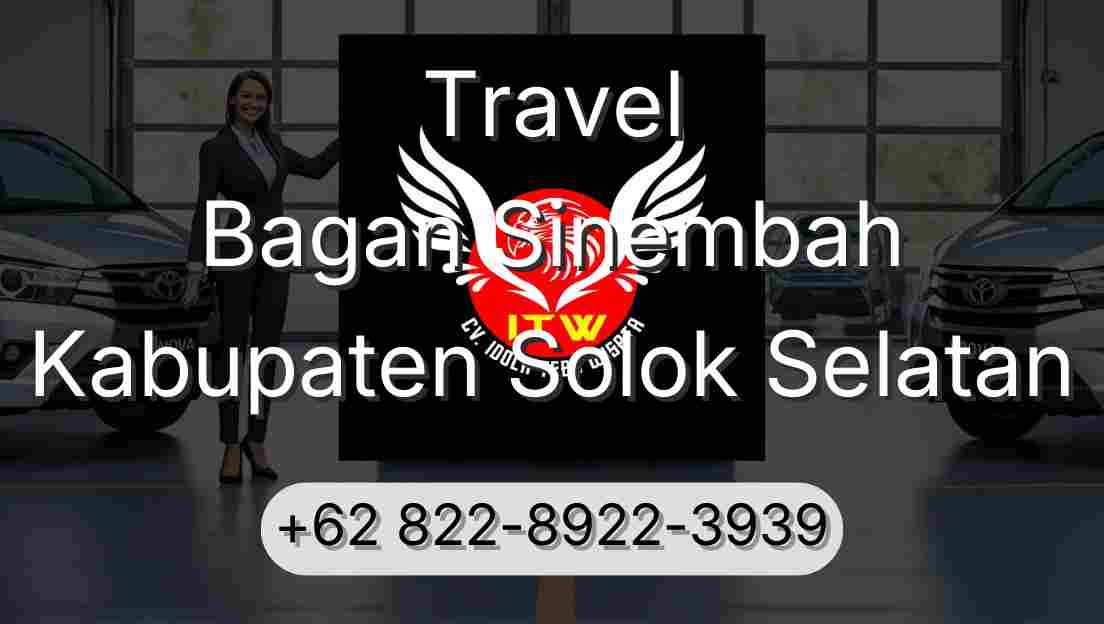 Travel Bagan Sinembah Kabupaten Solok Selatan