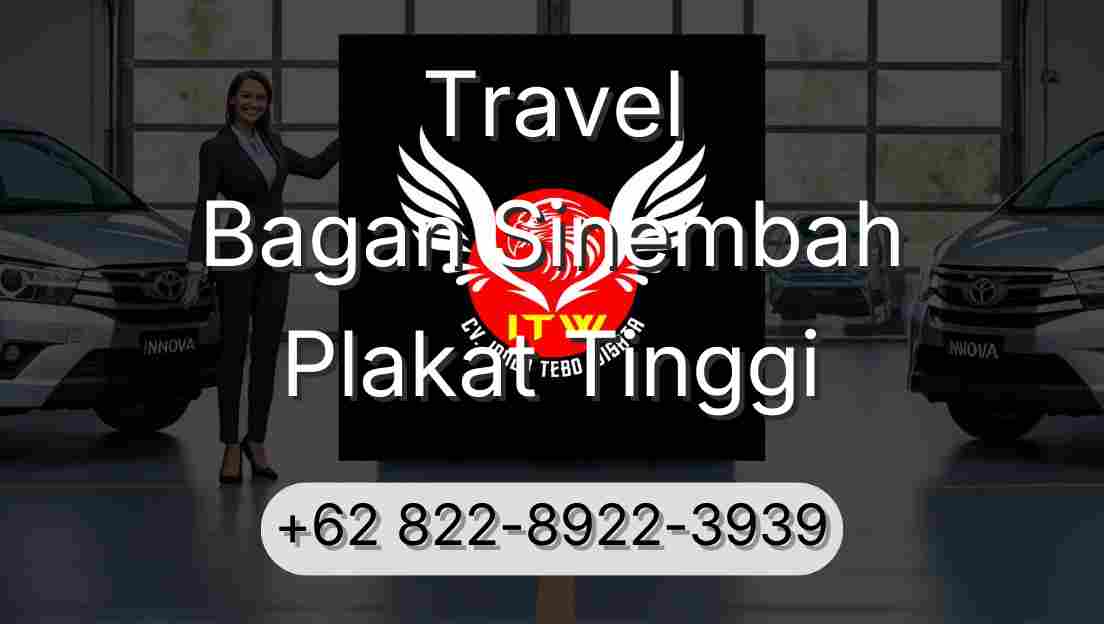 Travel Bagan Sinembah Plakat Tinggi