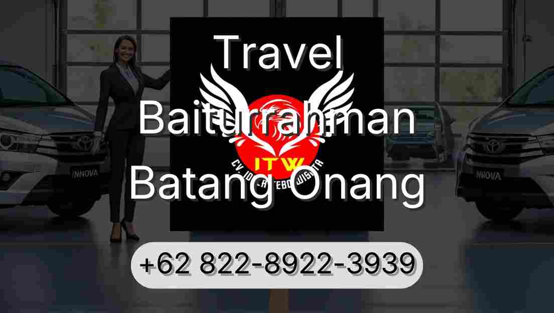 Travel Baiturrahman Batang Onang