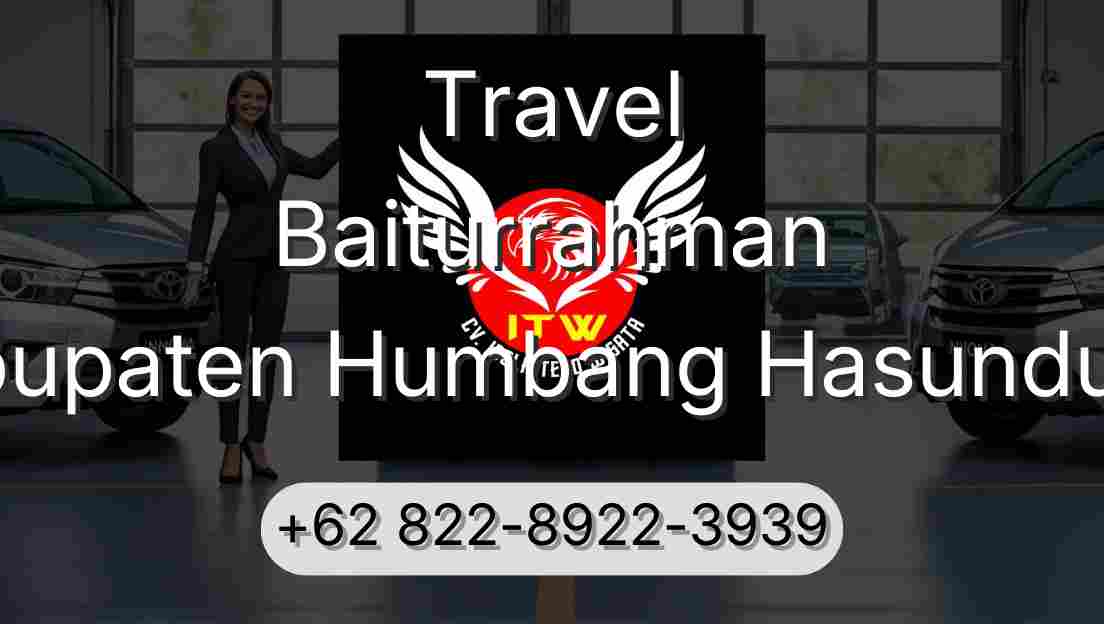 Travel Baiturrahman Kabupaten Humbang Hasundutan